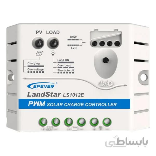 شارژکنترلر 10 آمپر 12 ولت PWM برند EPEVER مدل LS1012E