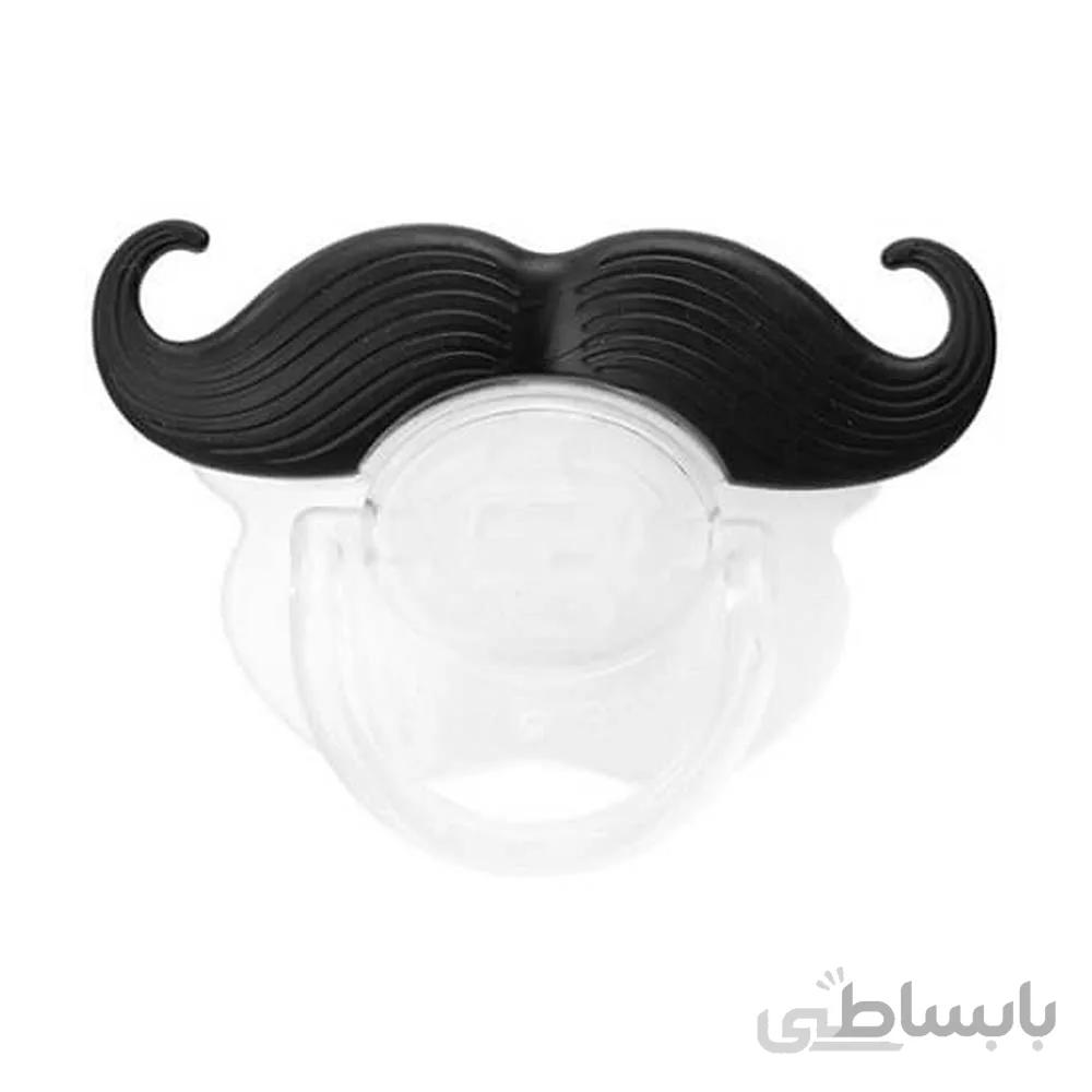پستانک 0+ ماه بست بیبی Best baby طرح سبیل