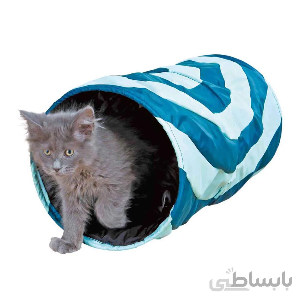 تونل بازی گربه تریکسی مدل Polyester ا Trixie Polyester Playing Tunnel For Cats