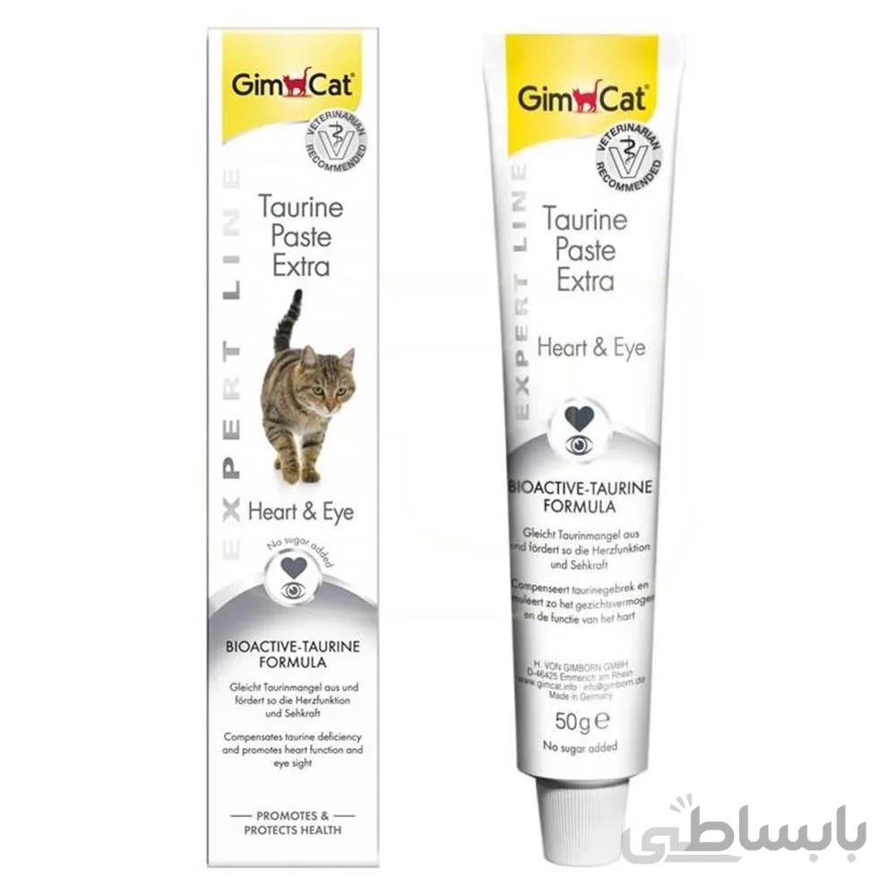 خمیر تورین گربه جیم کت مدل Taurine Paste Extra وزن ۵۰ گرم
