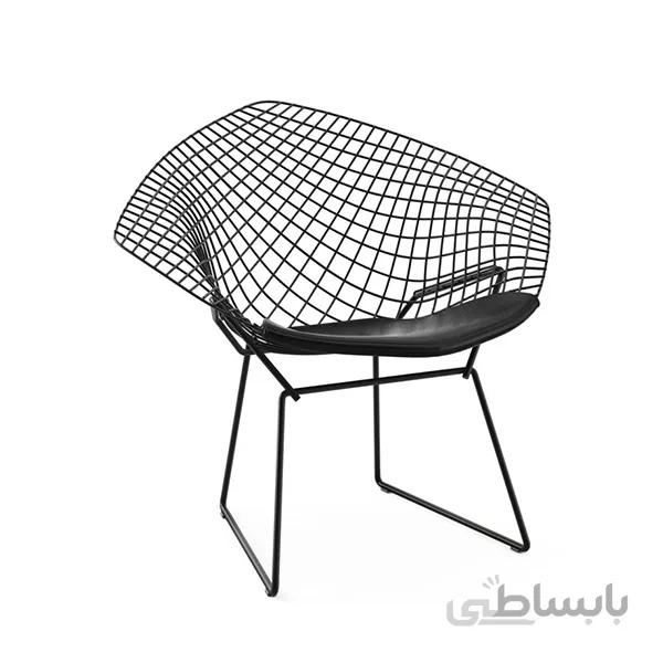 صندلی فلزی مونیکا استیل هامون مدل MO63-P