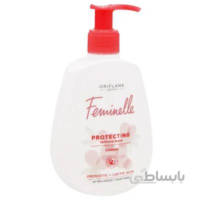 ژل بهداشتی بانوان فمینله اوریفلیم Protecting با عصاره کرن بری