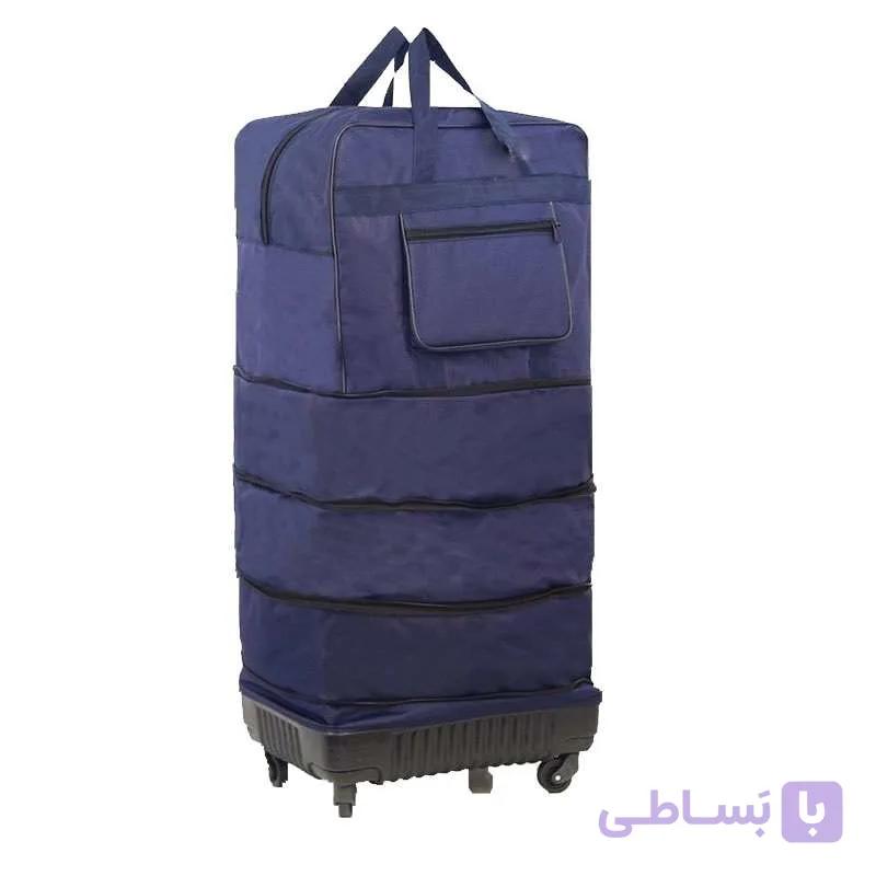 ساک سفری چرخ دار مدل فایبر 4طبقه GH1