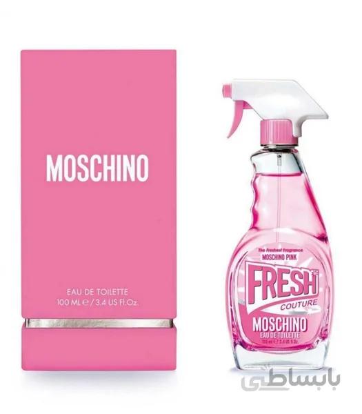 ادو تویلت زنانه پینک فرش کوتور موسچینو ا Moschino Pink Fresh Couture Eau De Toilette for women 100ml