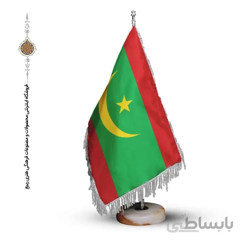 پرچم رومیزی و تشریفاتی کشور موریتانی ا پرچم رومیزی و تشریفاتی کشور موریتانی