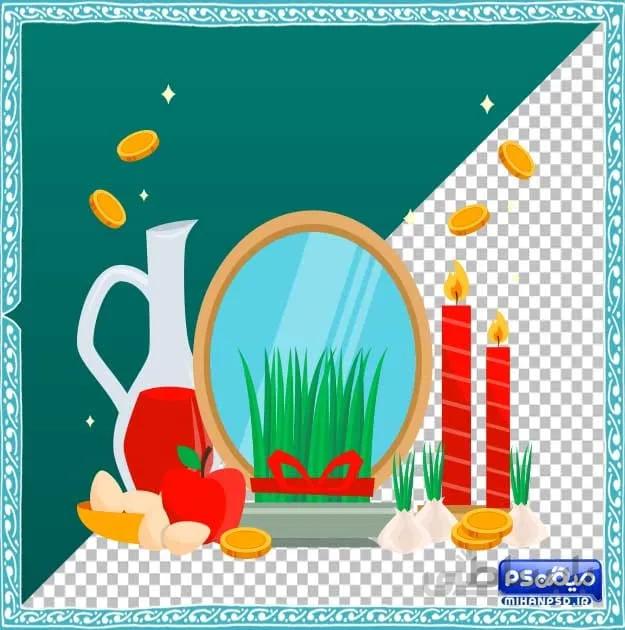بک گراند لایه باز نوروز