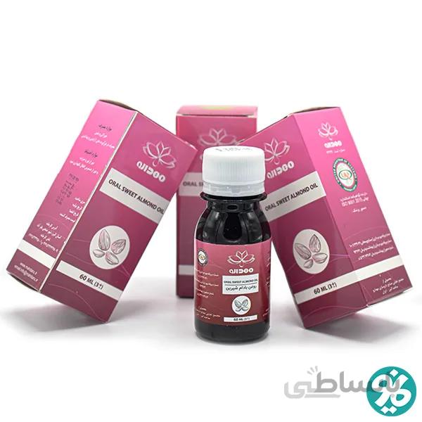 روغن بادام شیرین بهداشتی مهدالموند مهدارو 60 میلی لیتر ا Mahdaru sweet almond oil