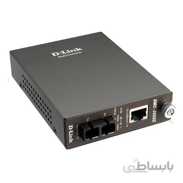 مبدل فیبر نوری به اترنت دی-لینک مدل DMC-300SC