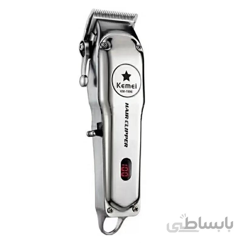 ماشین اصلاح موی سر و صورت کیمی مدل KM-1996 ا professional clipper KM-1996 KEME