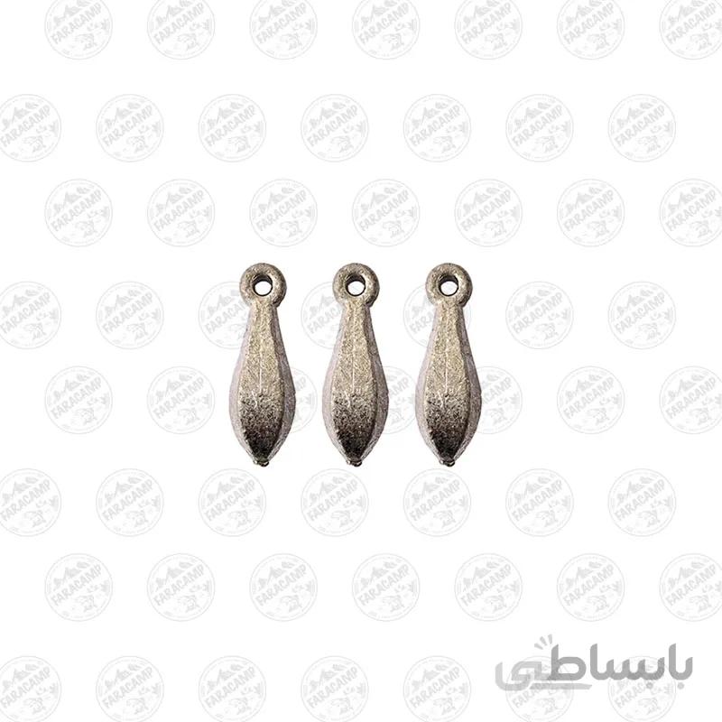 سرب ماهیگیری 6 گرم بسته 3 عددی