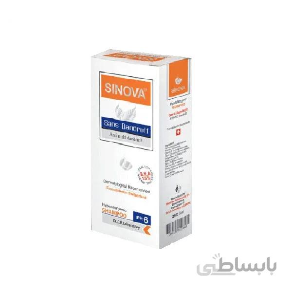 شامپو ضد شوره ملایم سینوا حجم 250 میلی لیتر