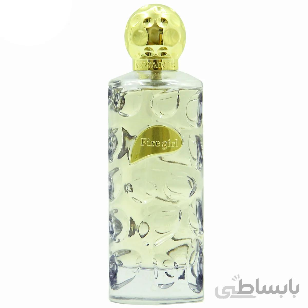 ادو پرفیوم زنانه ورسای مدل فایر گرل حجم 100 میلی لیتر ا Eau de parfum for women, Versailles, model of fire girl, volume 100 ml