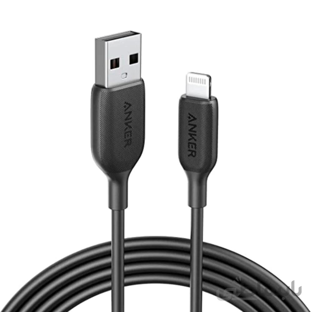 کابل تبدیل USB به لایتنینگ انکر مدل PowerLine III 6ft A8813