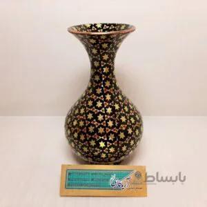 گلدان خاتم شلغمی ۱۵ کد 13263266440
