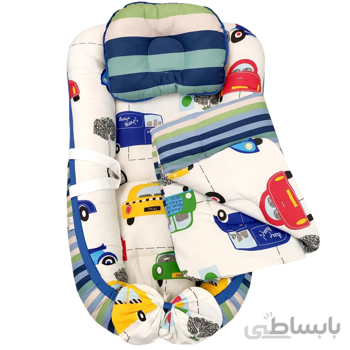 سرویس سه تکه تشک لبه دار مدل TDL258