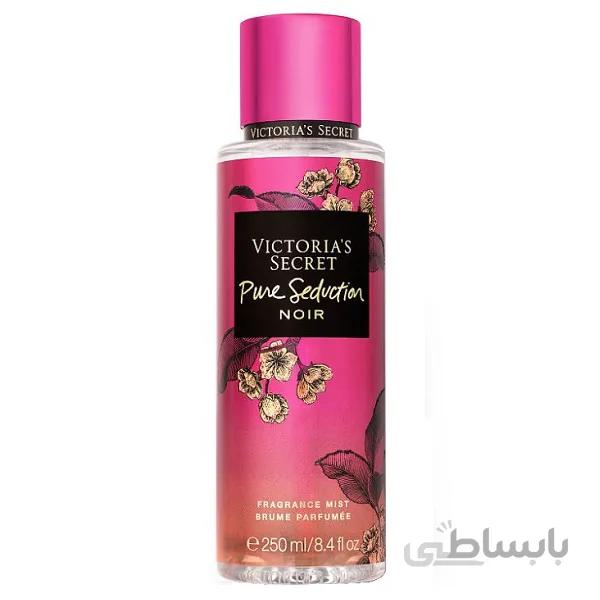 بادی اسپلش ویکتوریا سکرت اورجینال مدل پیور سدوکشن نویر – حجم ۲۵۰ میل ا Victoria's Secret Pure Seduction Noir Fragrance Body Mist 250ml