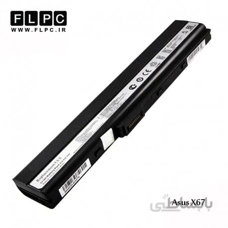 باطری لپ تاپ ایسوس X67 مشکی Asus X67 Laptop Battery - 6cell