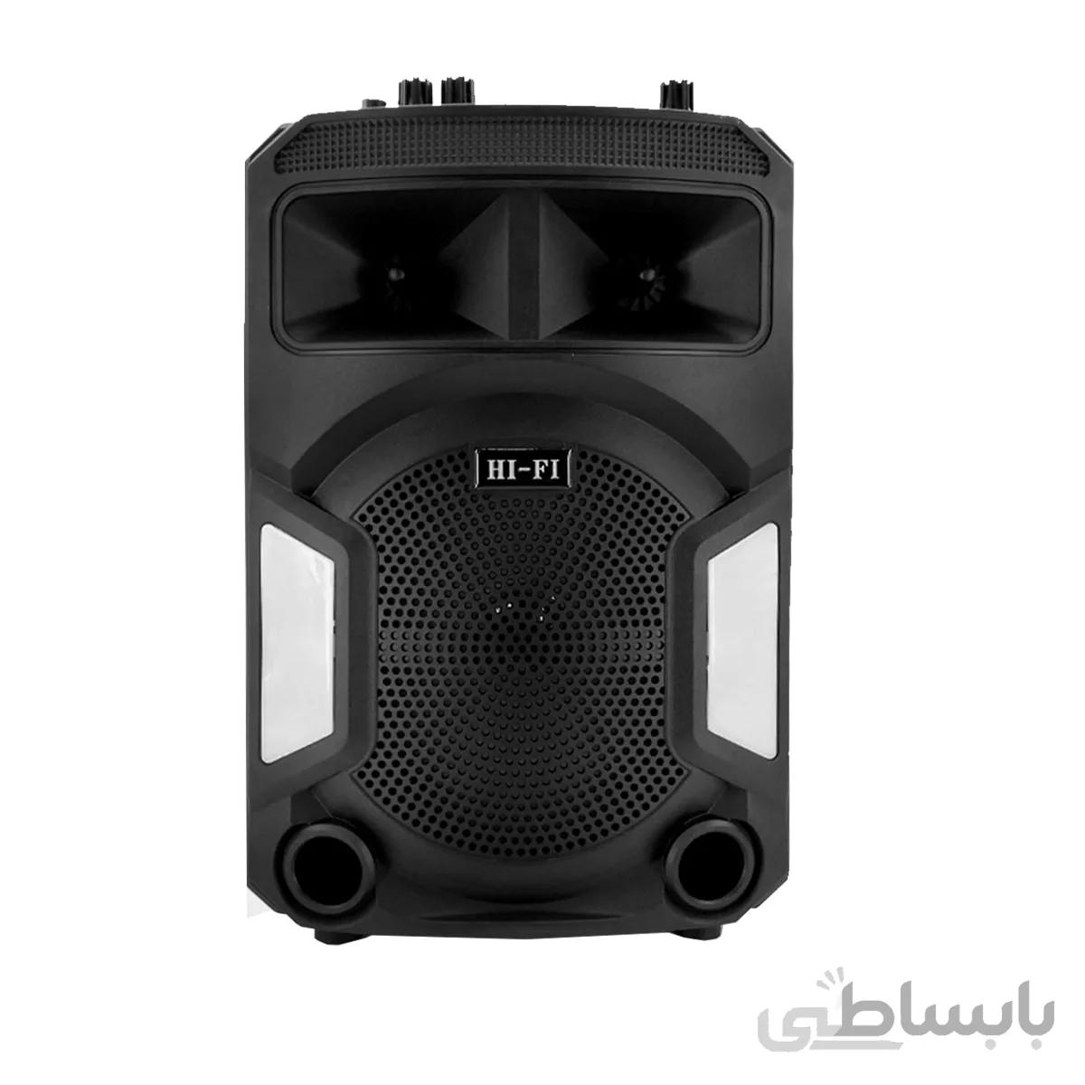 اسپیکر چمدانی 8 اینچی HI-FI مدل SZ-1828-مشکی