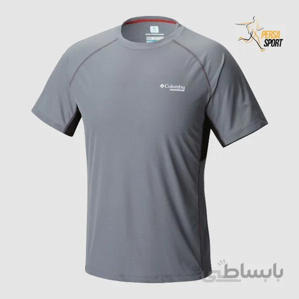 تیشرت مردانه کلمبیا Titan Ultra Short Sleeve Grey