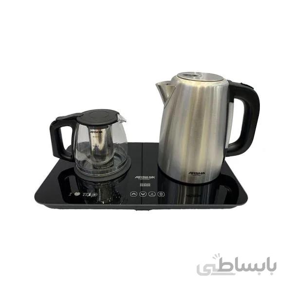 چای ساز صفحه لمسی استیل عرشیا مدل ۲۶۶۷