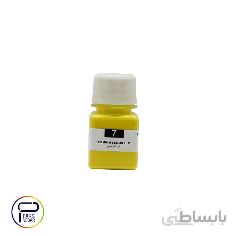 رنگ اکریلیک زرد لیمویی پرسیس آرت