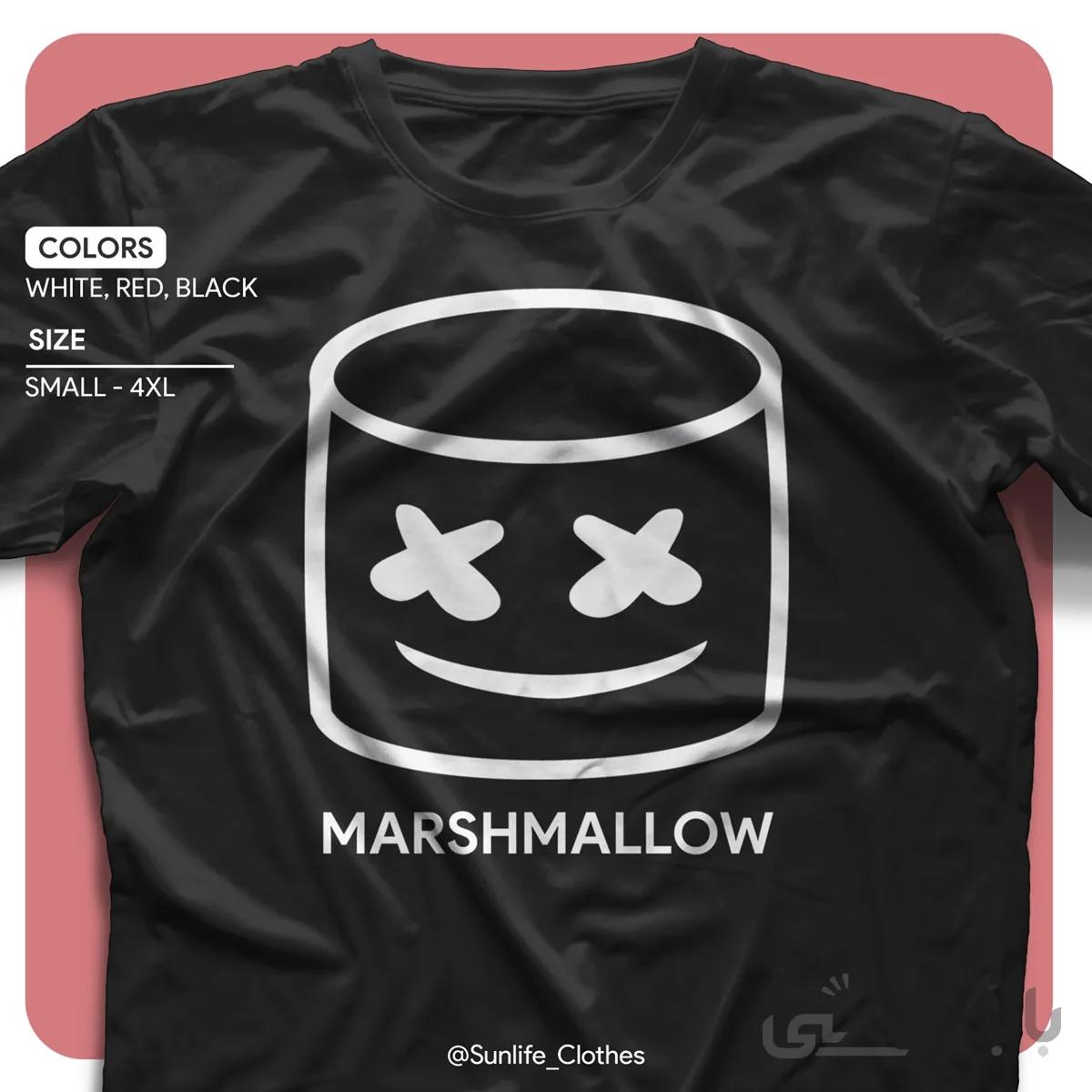 تیشرت جدید طرح مارشمالو Marshmallow