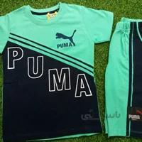 ست تیشرت و شلوارک مدل پوما PUMA بچه گانه پسرانه شیک 311 - فروشگاه اینترنتی بچه شیک