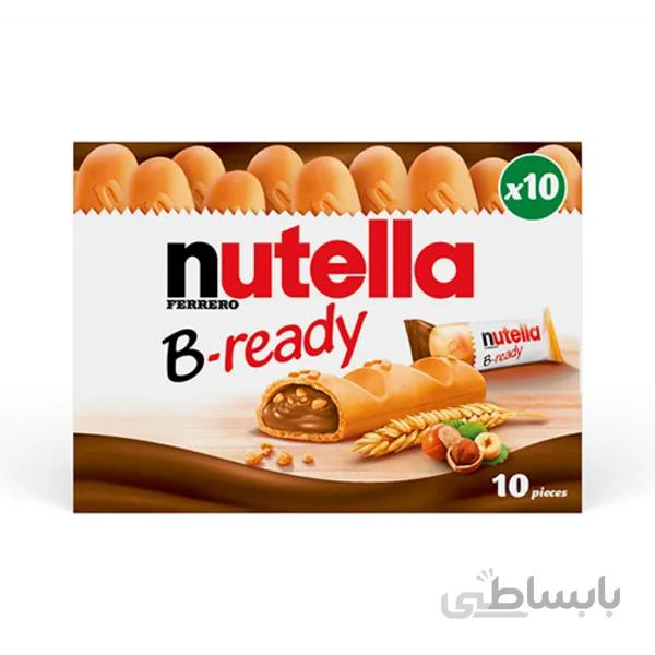 بیسكوئیت نوتلا مدل بی ردی بسته 10 عددی ا Nutella Biscuits Model B ready 10 Pack
