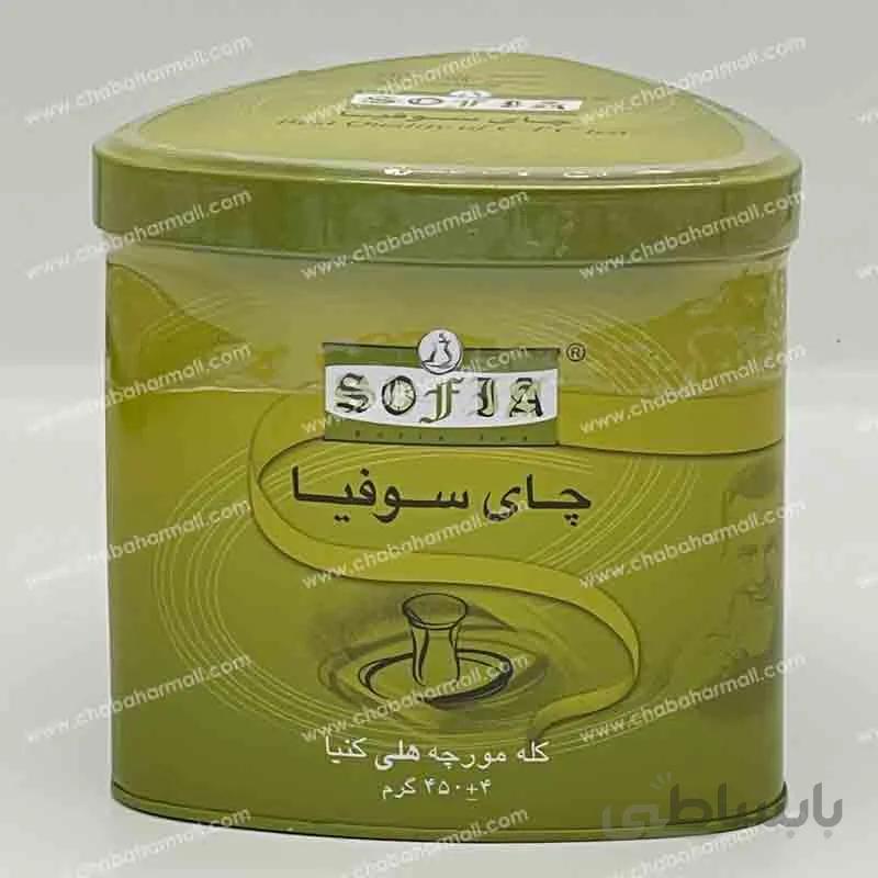 چای سیاه سوفیا Sofia قوطی کله مورچه ای طعم هل