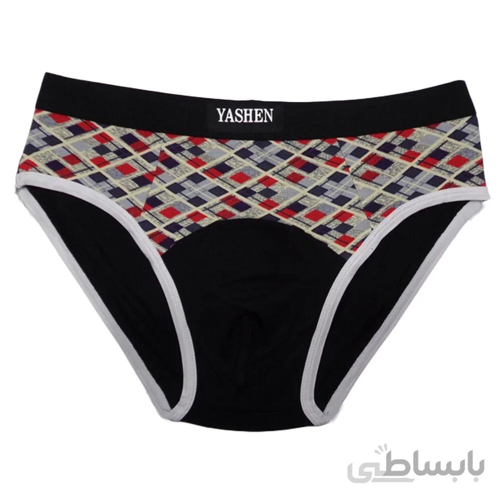 شورت اسلیپ مودال YASHEN مردانه طرح لوزی