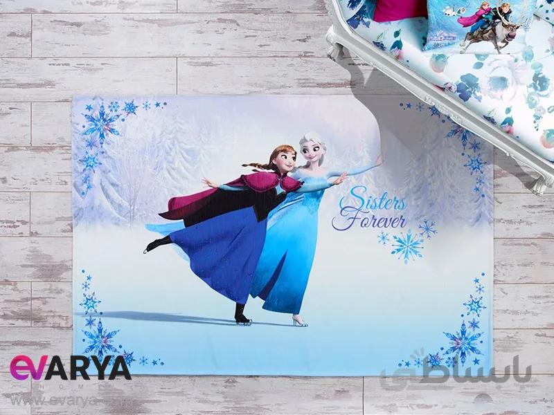 قالیچه اتاق کودک طرح انیمیشن Frozen برند Tac