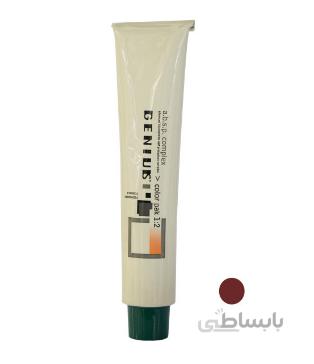 رنگ مو جنیوس شماره 6.20 حجم 100 میلی لیتر رنگ قهوه ای بادمجانی تیره