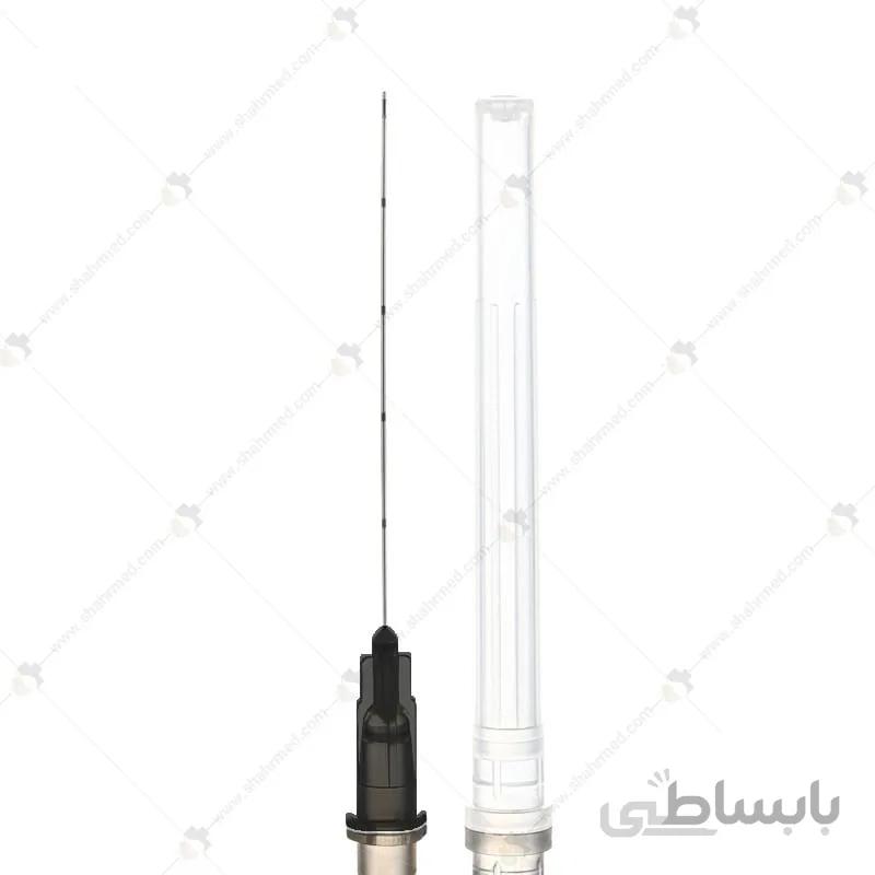 میکرو کانولا تزریق گیج 22 طول 70 میلی متر همراه با سرسوزن Micro Cannula 22G 70mm