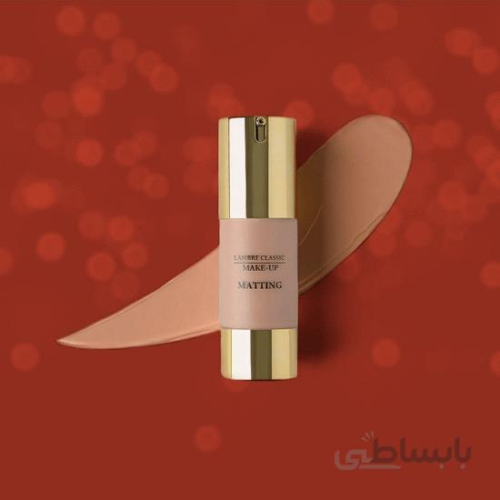 کرم پودر مات لمبر 30 میل LAMBRE MAKE-UP MATTING FOUNDATION