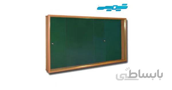 تابلو اعلانات شیشه خور 100×80