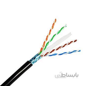 کابل شبکه اوتدور outdoor لگراند Cat6 SFTP تست چنل روکش PVC حلقه 305 متری