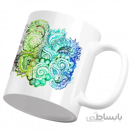 ماگ سرامیکی رنگین کمان
