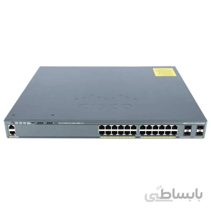 سوییچ ۲۴ پورت سیسکو مدل CISCO WS-C2960X-24PS-L