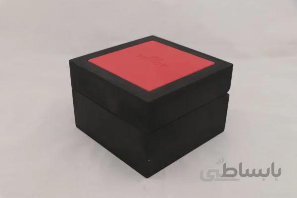 جعبه ساعت مچی چوبی و چرم با مارک تیسوت