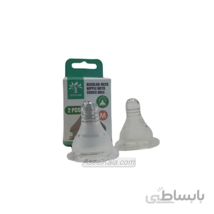 سر شیشه شیر مینی تری MINITREE بسته 2 عددی