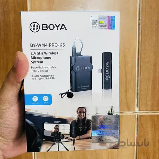 میکروفون بی سیم بویا BY-WM4 PRO-K5 ا BOYA BY-WM4 PRO-K5 Wireless Microphone
