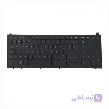 کیبورد لپ تاپ اچ پی مشکی با فریم HP laptop keyboard Probook 4520s