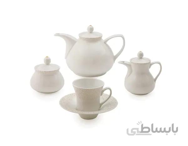 چینی زرین سان رایز شهرزاد 6 نفره عالی ا سرویس غذاخوری چینی زرین ایران || Zarin Iran Chinese dinnerware set