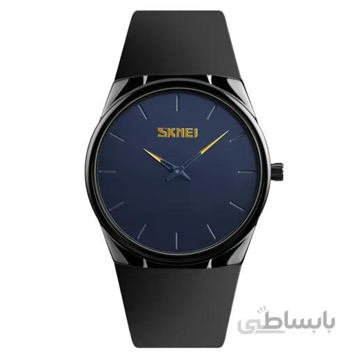 ساعت مچی عقربه ای مردانه و زنانه اسکمی مدل 1601blue