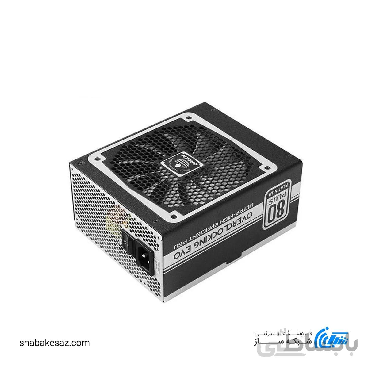 منبع تغذیه ماژولار گرین مدل GP1200B-OC Plus