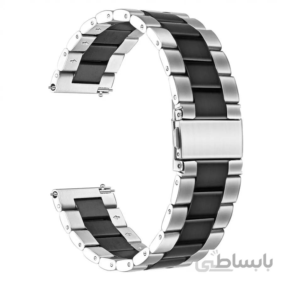 بند فلزی BEAD 3 Double Color ساعت سامسونگ مناسب برای Gear S3/Galaxy Watch 46mm
