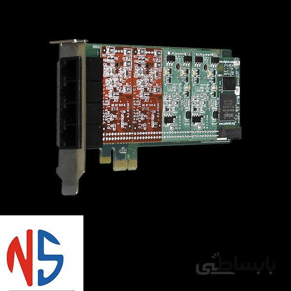 کارت آنالوگ 4 پورت Digium 1A4B01F