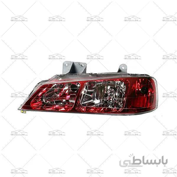 چراغ جلو اسپرت پژو پارس طرح کروم آلبالویی