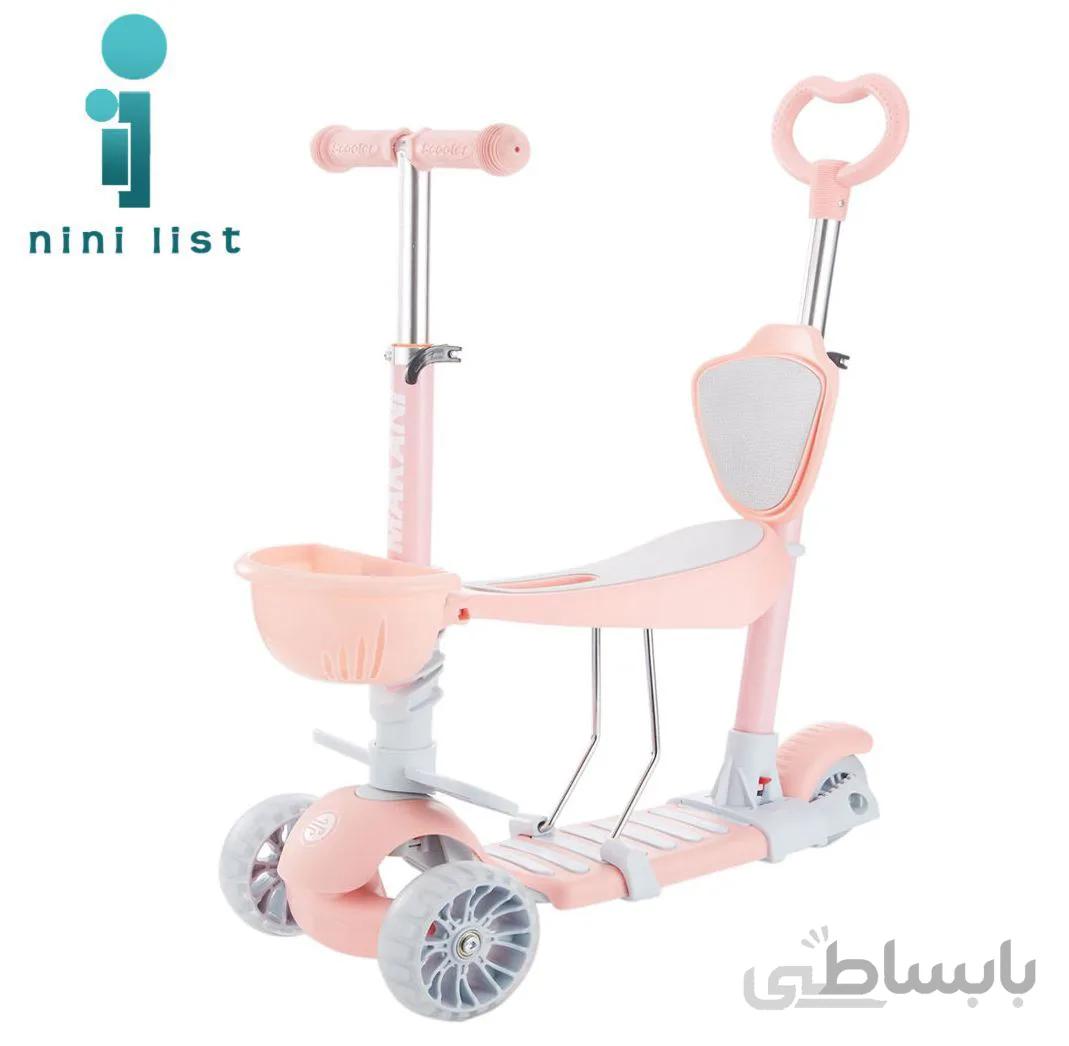 اسکوتر کیکابو kikkaboo مدل BonBon 4in1