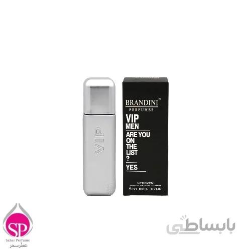 عطر جیبی مردانه برندینی Brandini مدل VIP Men حجم 25 میلی لیتر